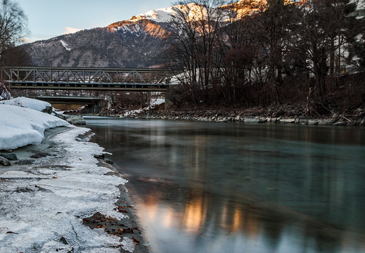 Brückenduo in Lienzer Dämmerung