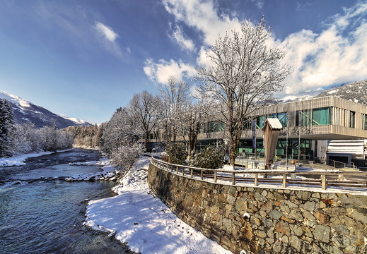 HTL Lienz an der Isel im Winterkleid